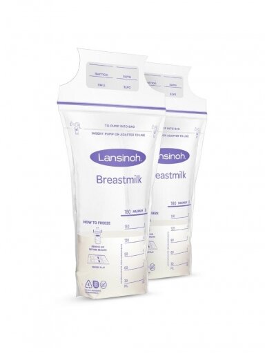 Milk storage bags, 25 pcs. Lansinoh Milk storage bags, 25 pcs. Lansinoh