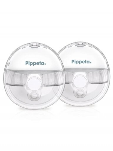 PIPPETA Compact LED dvigubas nešiojamas belaidis pientraukis PIPPETA Compact LED dvigubas nešiojamas belaidis pientraukis
