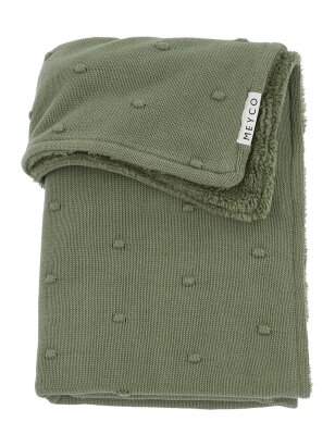 Blanket 75x100, Meyco Baby, (Forest Green)