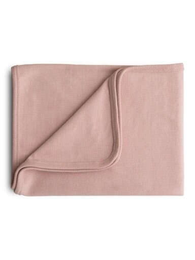 Pledas mažyliui 89x89cm., Mushie (Blush)