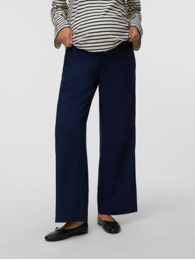Maternity pants MLOUISA, Mama;licious (Blue) 1