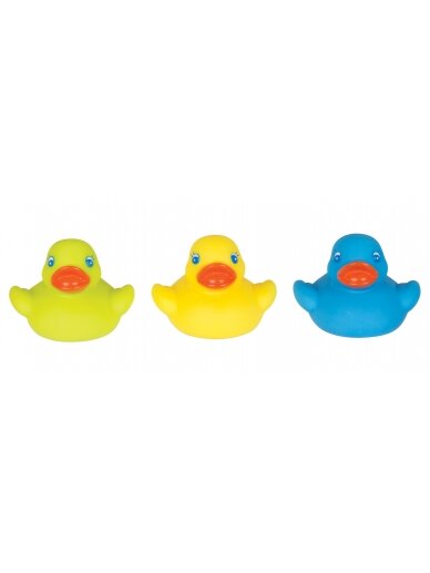 PLAYGRO pilnai uždari vonios žaislai Bright Baby Duckies, 0188411 1