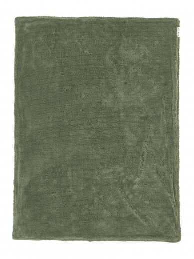 Pledas 75x100cm, Meyco Baby, Mini Knots Fleece (Forest Green) 2
