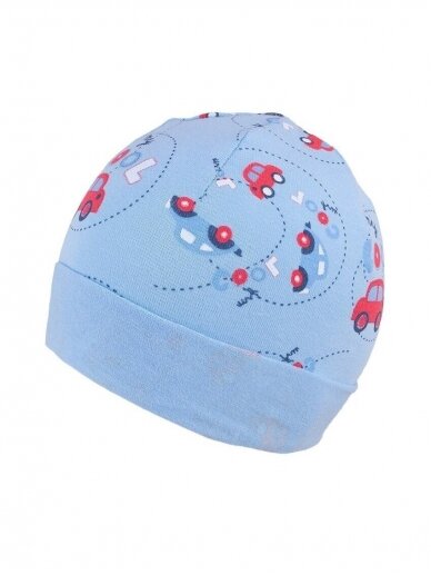 Plona kepurė kūdikiui, TuTu (mėlyna)