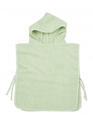 Terry bath poncho, 1-3years, by Meyco Baby (Soft green)
