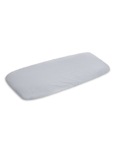 Bambukinė paklodė lopšiui SILLO 90x40cm Grey