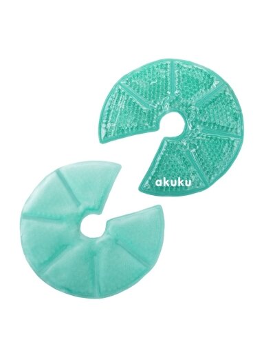 A0534 geliniai krūtų kompresai 2 vnt., Akuku A0534 geliniai krūtų kompresai 2 vnt., Akuku
