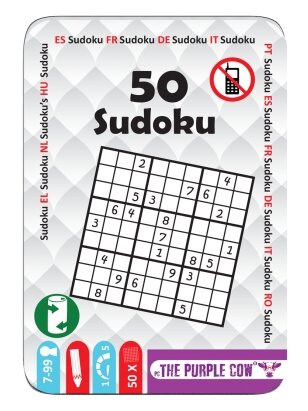 PURPLE COW žaidimas 50 Sudoku, 610