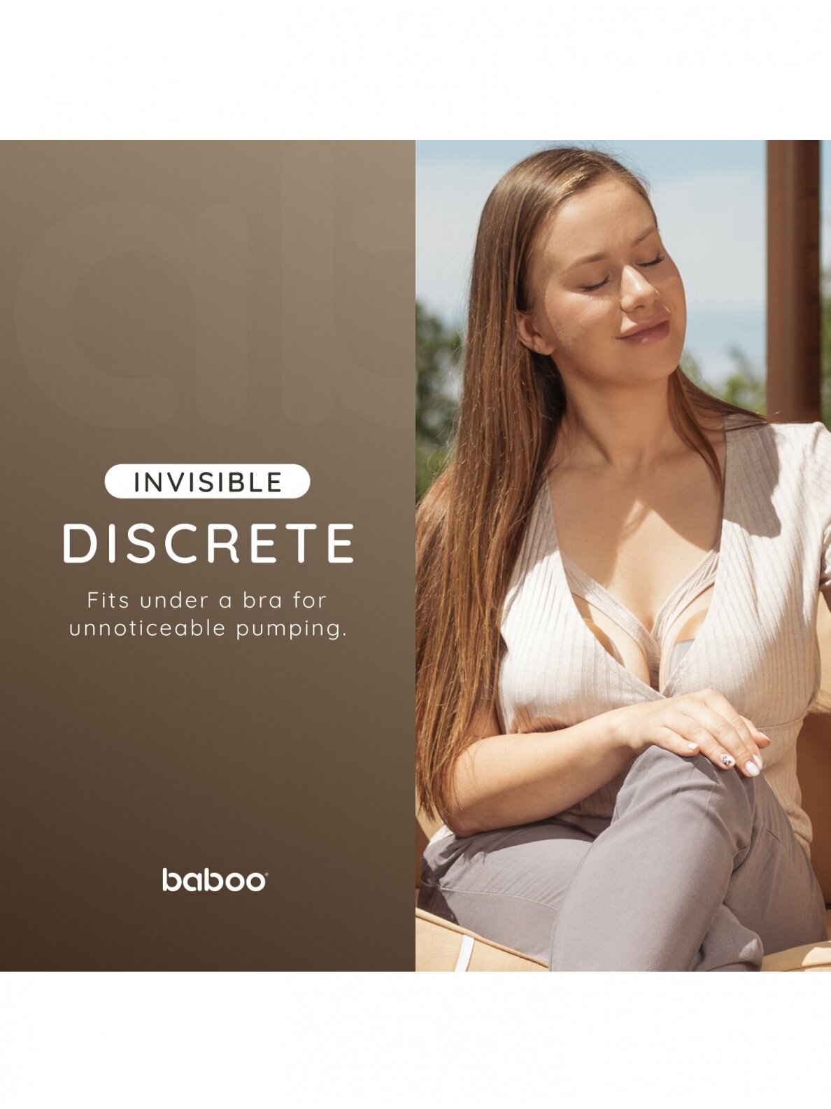 Manual breast pump with 4 levels of interruption strength, Baboo 9 Manual breast pump with 4 levels of interruption strength, Baboo 9