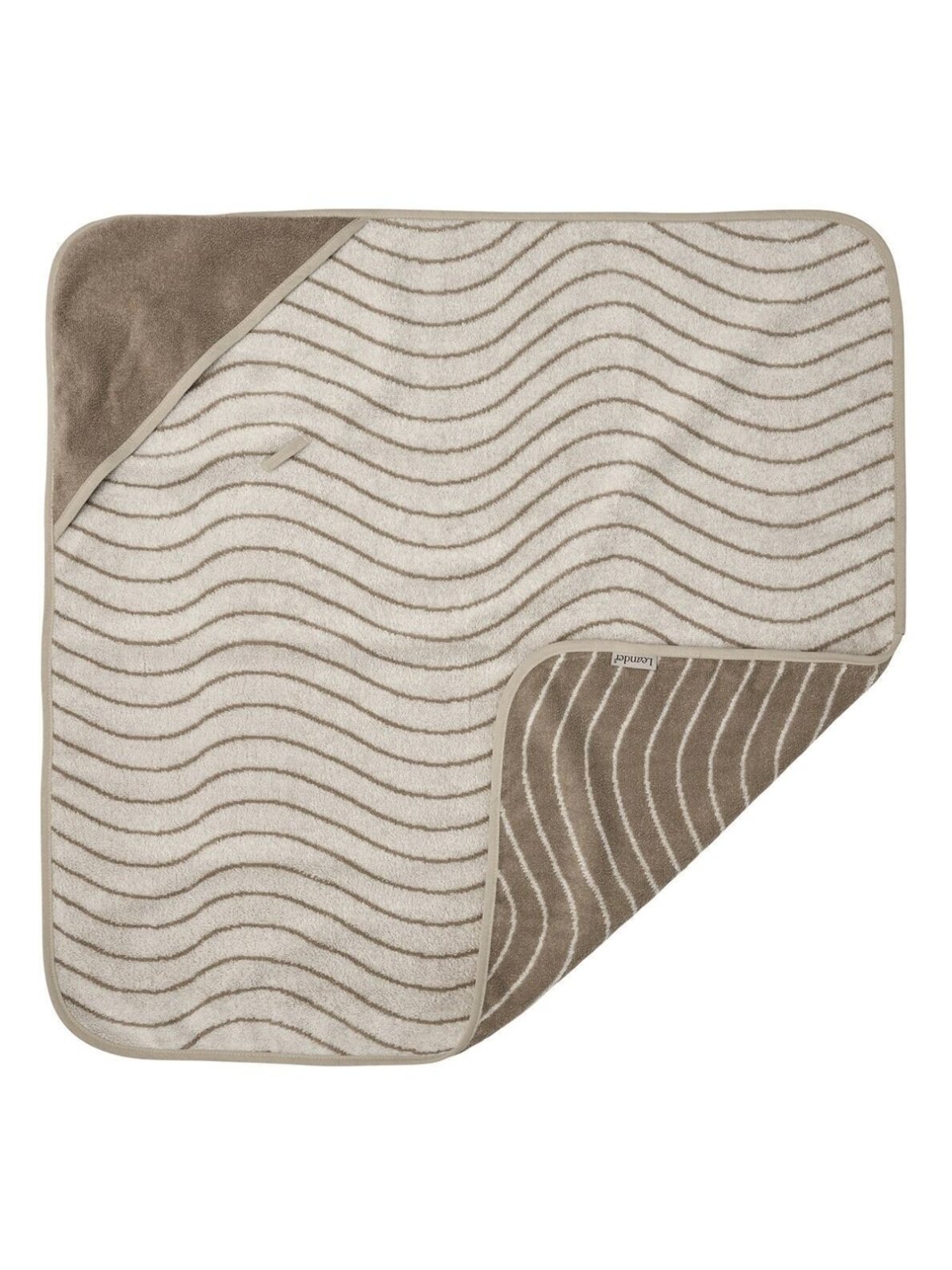 Rankšluostis su gobtuvu 80x80 cm, Leander (Woodland Cappuccino) 1 Rankšluostis su gobtuvu 80x80 cm, Leander (Woodland Cappuccino) 1