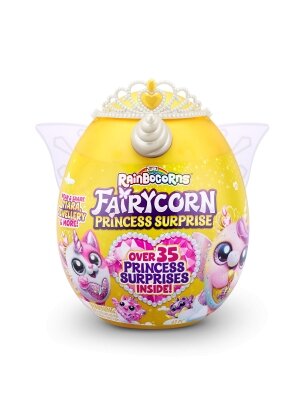 RAINBOCORNS pliušinis žaislas su aksesuarais Fairycorn Princess, 6 serija, 9281