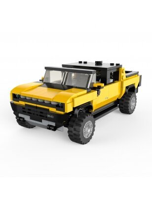 RASTAR 1:30 surenkamas automodelis Hummer EV, asort., oranžinis/geltonas, 454 dalys, 93700