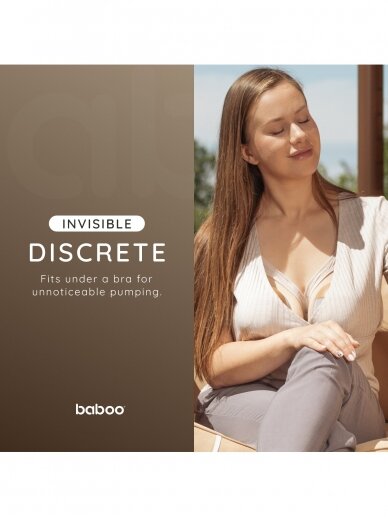 Manual breast pump with 4 levels of interruption strength, Baboo 9 Manual breast pump with 4 levels of interruption strength, Baboo 9
