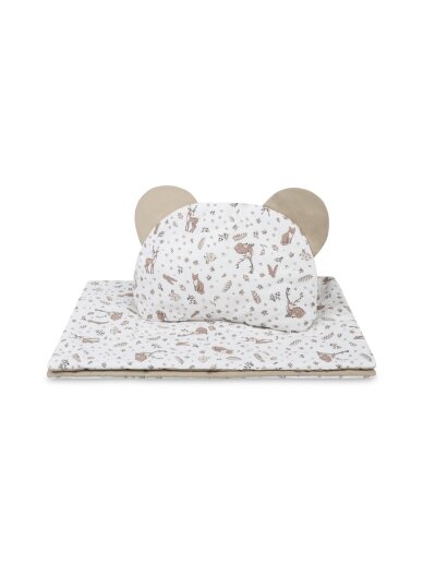 Stroller set, pillow with blanket Stroller set, pillow with blanket