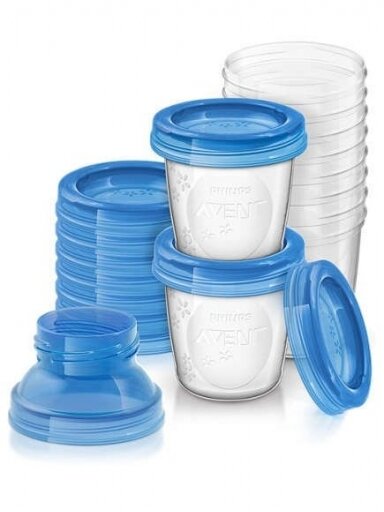 Breast Milk Storage Cups 10 pcs. by Philips AVENT