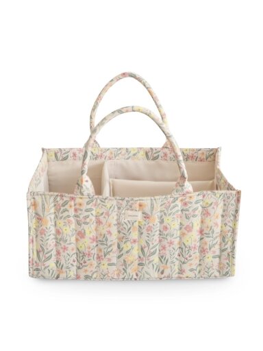 Diaper Caddy Organizer Pastel Blooms, Mushie