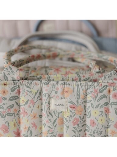 Sauskelnių krepšys-organizatorius Pastel Blooms, Mushie