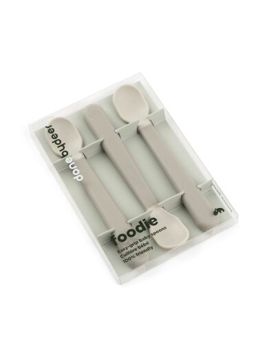 Foodie baby spoons, 3-pack, Done by Deer (Sand) 2