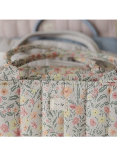 Sauskelnių krepšys-organizatorius Pastel Blooms, Mushie 1