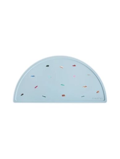 Silikoninis padėkliukas, Mushie (Retro cars) Silikoninis padėkliukas, Mushie (Retro cars)