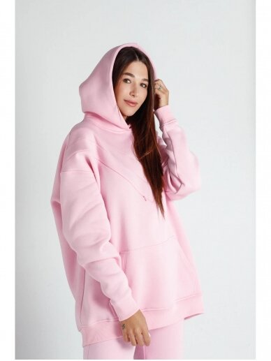 Šiltas džemperis nėščioms ir maitinančioms, Pink, MOM ONLY 6