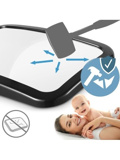 SIPO veidrodėlis kūdikio stebėjimui SBS-SM30 5 SIPO veidrodėlis kūdikio stebėjimui SBS-SM30 5
