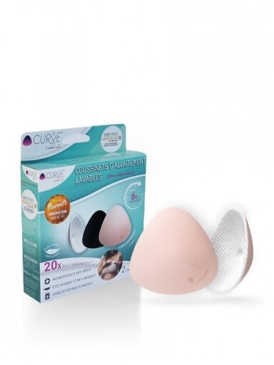Washable pads for bra Curve, 2 pcs. CURVE SLIM