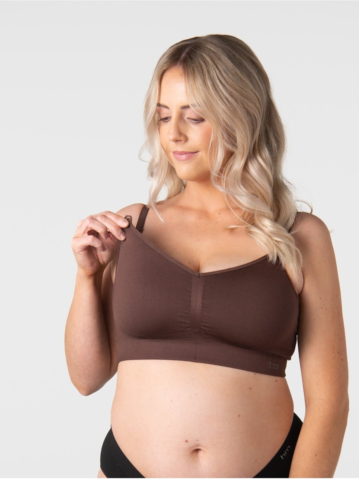 Sportinė liemenėlė maitinančioms ir nėščioms, Full Cup E-G, HotMilk, Šokoladinė 5