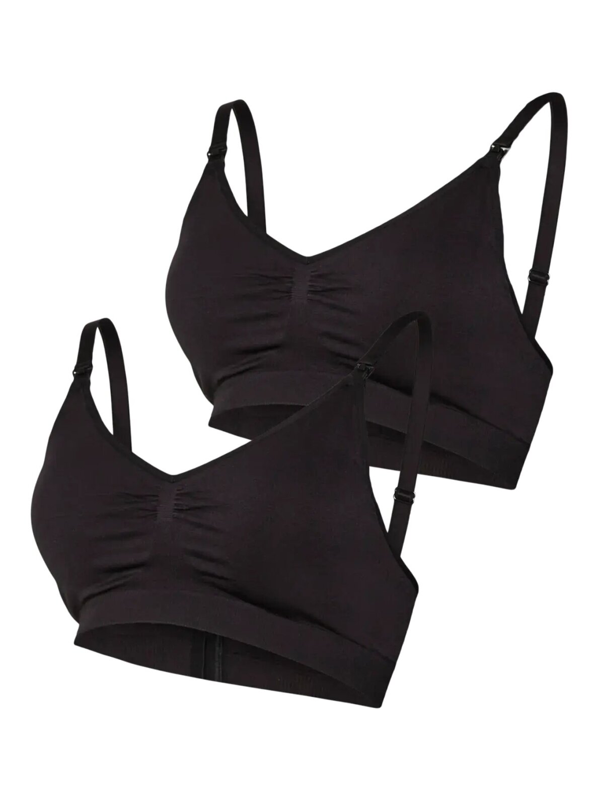 MLILJA Nursing Sports Bra, Mama.licious (Black/Burgundy) MLILJA Nursing Sports Bra, Mama.licious (Black/Burgundy)