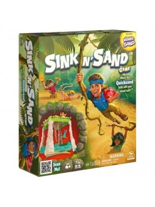 SPINMASTER GAMES stalo žaidimas Sink N Sand, 6064485
