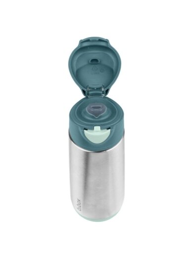 Sportinė terminė gertuvė su antgaliu 500 ml, b.box, Emerald Forest 2