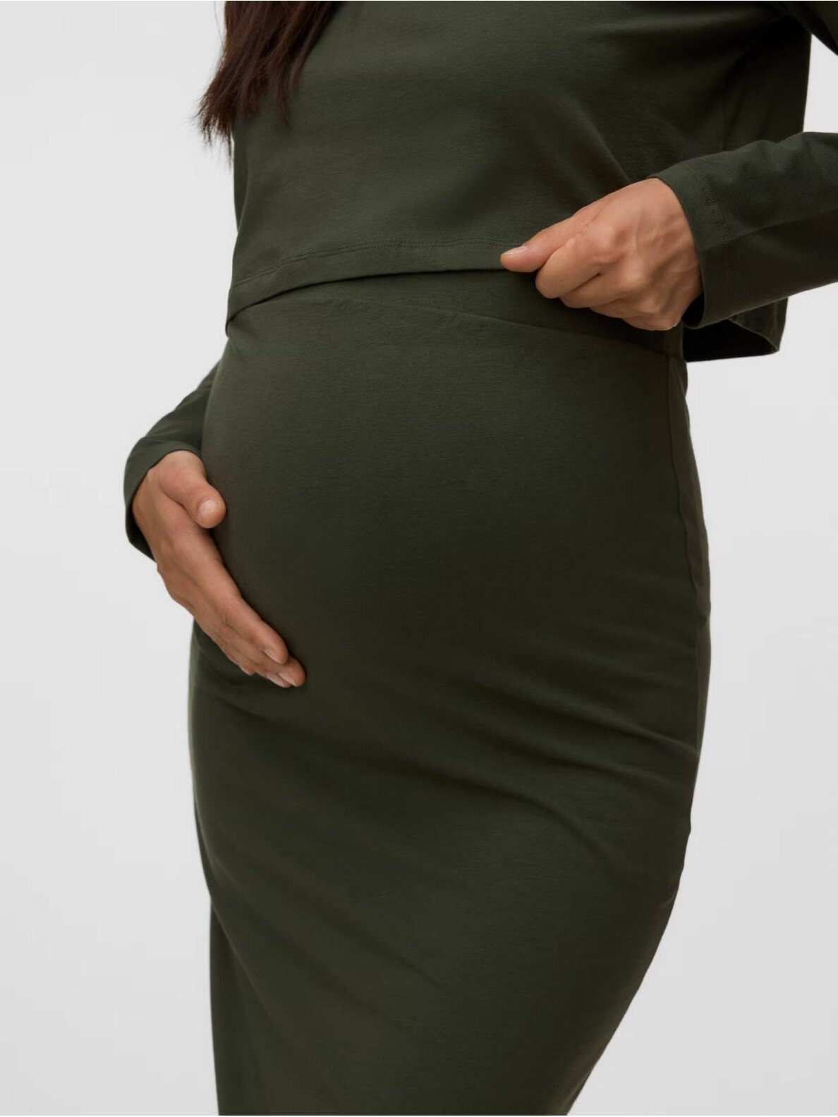 2-piece maternity set MLKERRIE, Mamalicious (Green) 5
