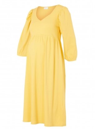 Mlsanja maternity midi dress by Mama;licious (yellow)