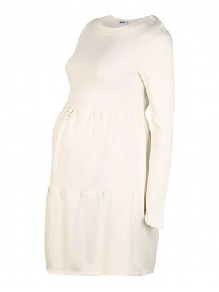 Suknelė nėščioms Darlene, Bebefield (balta)