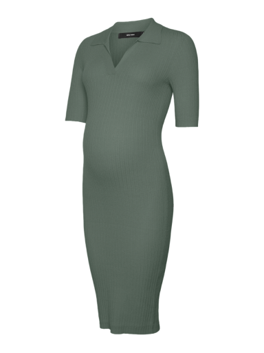 Suknelė VMMHOLLY, 2/4 rankovės, Vero moda (žalia) Suknelė VMMHOLLY, 2/4 rankovės, Vero moda (žalia)