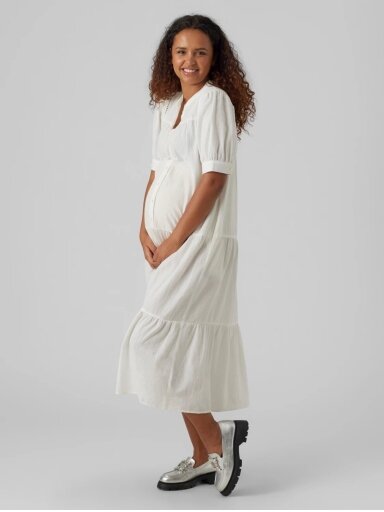 Suknelė nėščioms, VMMMILAN, Vero Moda (balta)
