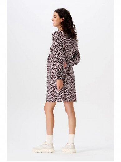 Dress with long sleeves for pregnant and nursing,  Off White, Esprit 4