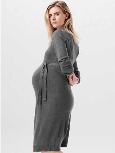 Long-sleeved dress for pregnant grey, Esprit 1