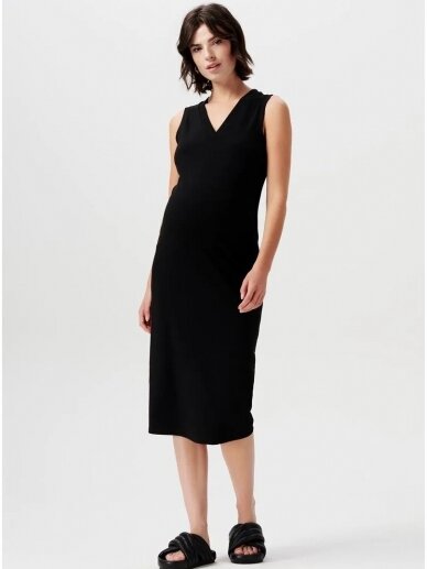 Suknelė nėščioms Granite, Supermom (juoda) 3