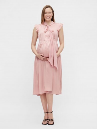 Maternity and Nursing Dress, Mama;Licious (Pink) 1