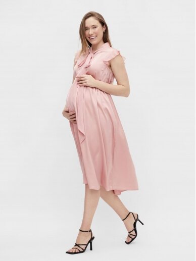 Maternity and Nursing Dress, Mama;Licious (Pink) 2