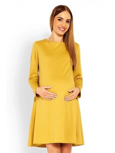 Suknelė nėščiosioms (Geltona) PeeKa Boo 1
