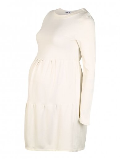 Suknelė nėščioms Darlene, Bebefield (balta)