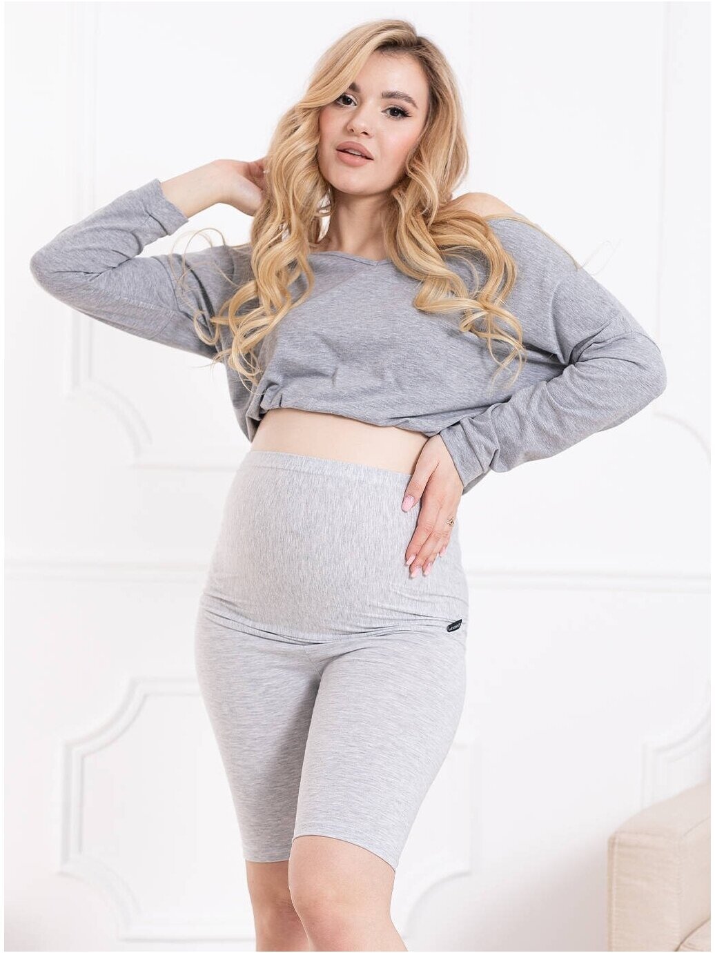 Leggings - shorts, Bike by ForMommy (light grey) 3