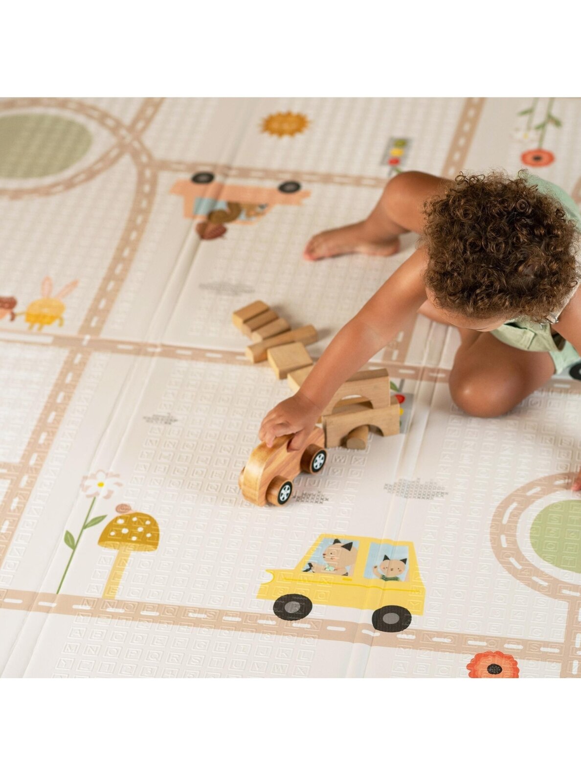 Taf Toys minkštas kilimėlis Highway adventures 150x200cm. 3 Taf Toys minkštas kilimėlis Highway adventures 150x200cm. 3