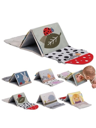 Taf Toys kūdikio knygelė Tummy time Sensory book, 0mėn+