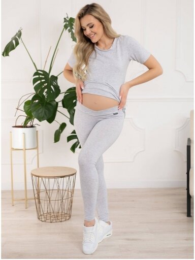 Maternity leggings, Gaja, ForMommy (grey) Maternity leggings, Gaja, ForMommy (grey)
