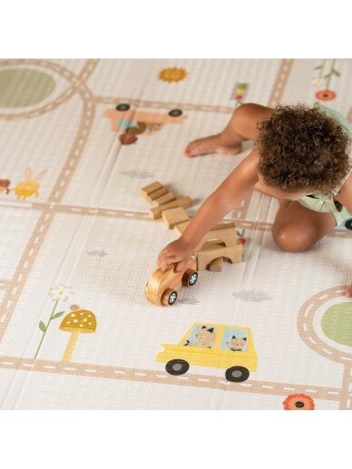 Taf Toys minkštas kilimėlis Highway adventures 150x200cm. 3 Taf Toys minkštas kilimėlis Highway adventures 150x200cm. 3