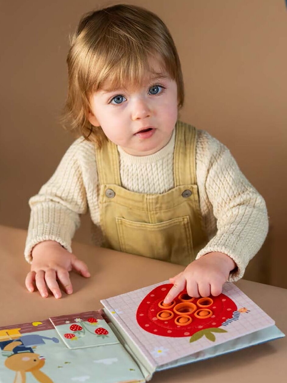 Taf Toys kūdikio knygelė Baby 1st Busy Book 2 Taf Toys kūdikio knygelė Baby 1st Busy Book 2