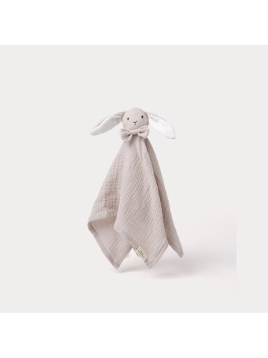 Teddykompaniet Muslin Comforter Rabbit, 40x40 cm, Beige Teddykompaniet Muslin Comforter Rabbit, 40x40 cm, Beige